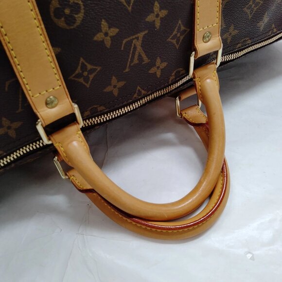 Louis Vuitton LV Boston Bag Keepall 55 Brown Monogram mon-548-091925 - Picture 7 of 9